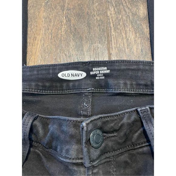 Old Navy Rockstar Super Skinny Black - Picture 4 of 5